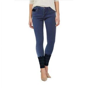 Hybrid & Company Jeans Super Stretch Denim Skinny Woman's/Jr 15 Indigo NWOT